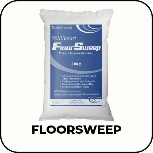 Floorsweep industrial absorbent for workshop and warehouse spills