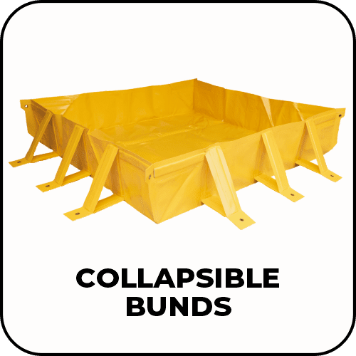 collapsible bund for medium spill zones on construction sites and remote jobs.