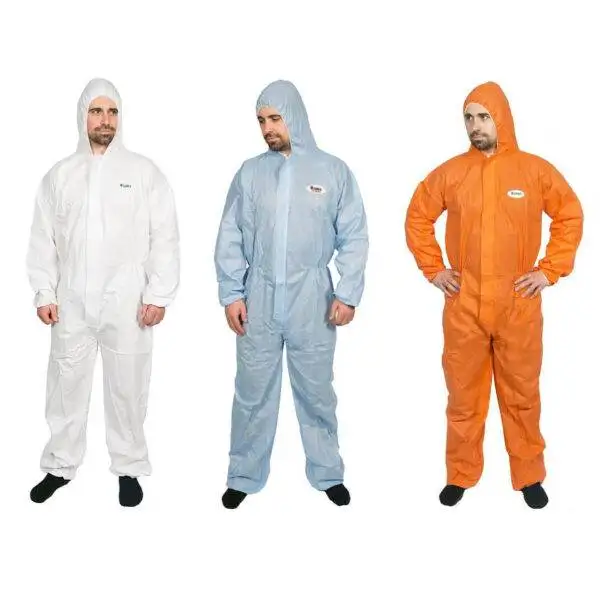Disposable Coveralls SMS Type 5/6 for industrial use