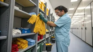 PPE selection in clean industrial workspace Spill Kits  Safety Gear Australia