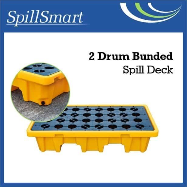 Alternative view of 2 Drum Spill Pallet Bund