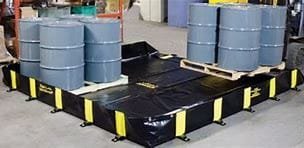 Alternative view of Collapsible Bund 2m x 2m