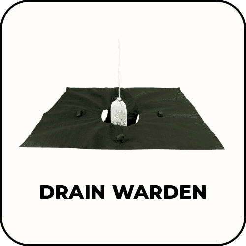 2.4m x 1.2m Drain Warden Catch Basin Filter