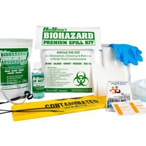 Alternative view of Premium BioHazard & Body Fluid Spill Kit – Reusable PVC Satchel