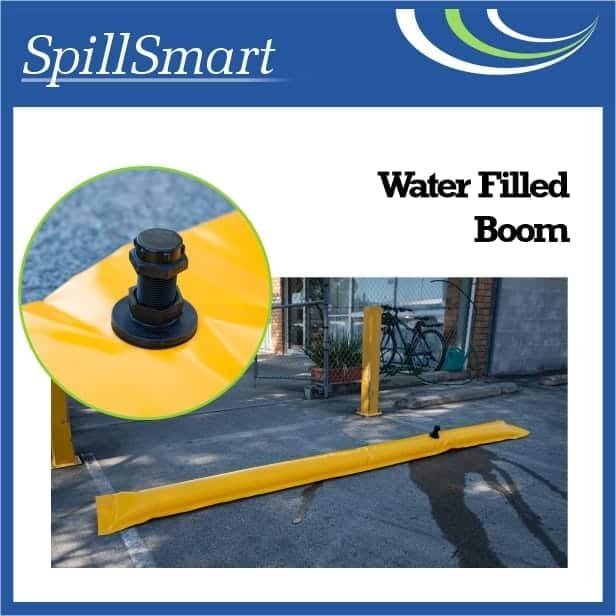 Alternative view of 1m Water-Filled Spill & Flood Barrier Boom