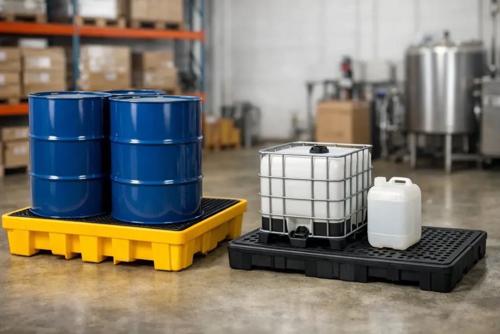Spill Pallet Versus Spill Deck: Which Fits? - Spillkits Spillkits
