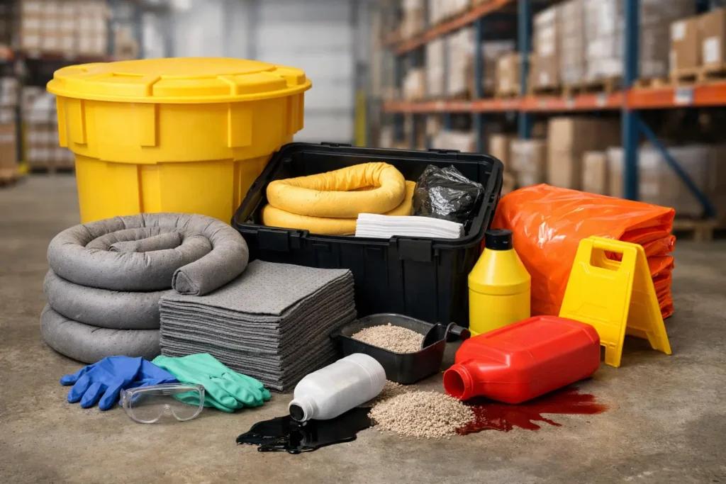 Warehouse Spill Supplies That Keep Sites Ready - Spillkits Spillkits