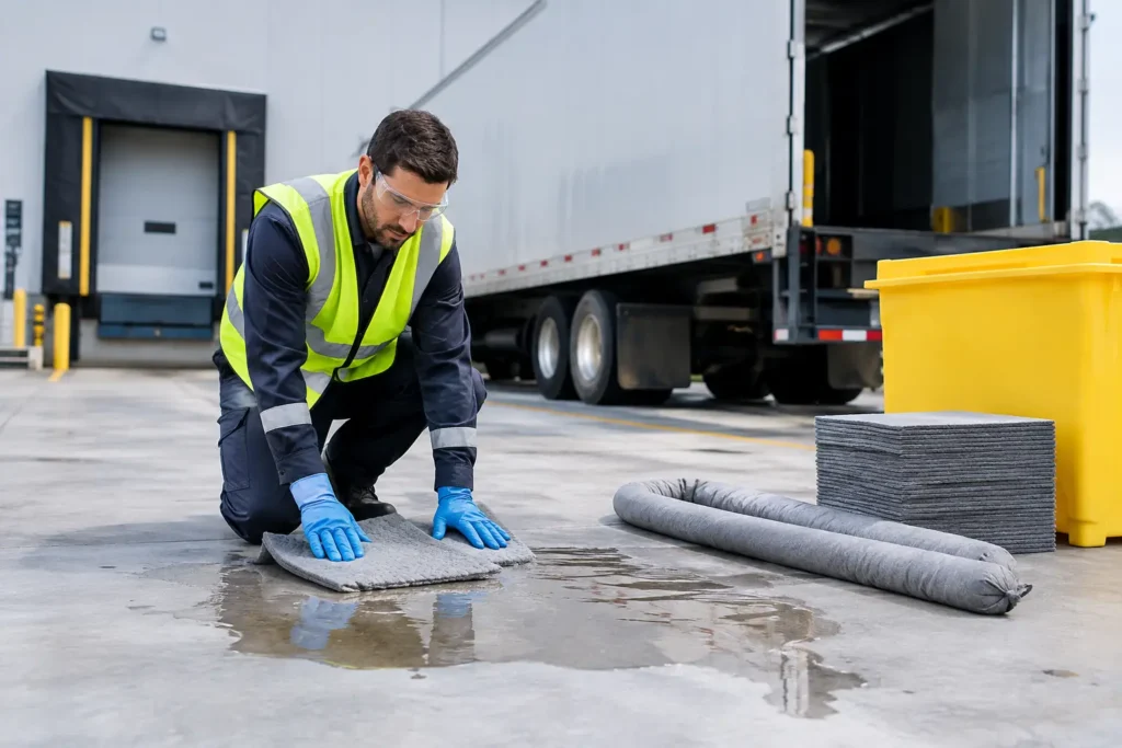 Loading Bay Spill Response That Keeps Freight Moving - Spillkits Spillkits