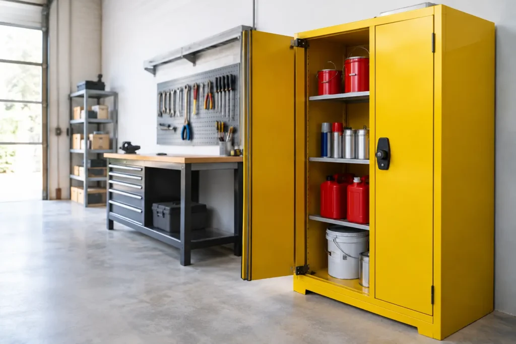 Best Flammable Cabinets for Workshops in Australia - Spillkits Spillkits