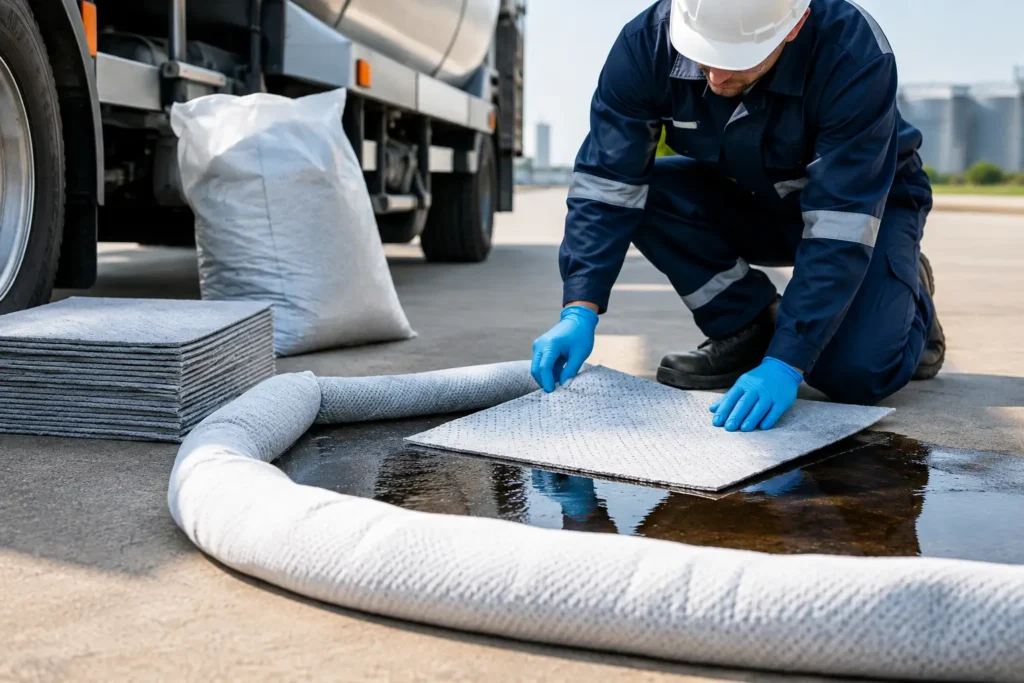 Which Absorbent Suits Diesel Spills on Site - Spillkits Spillkits